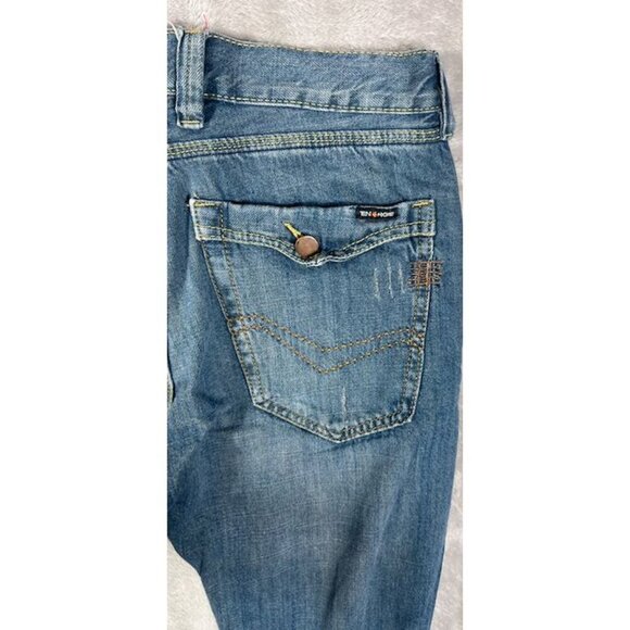 Energie Distressed Straight-Leg Jeans - Y2K Vintage - Size 29 - Picture 7 of 14